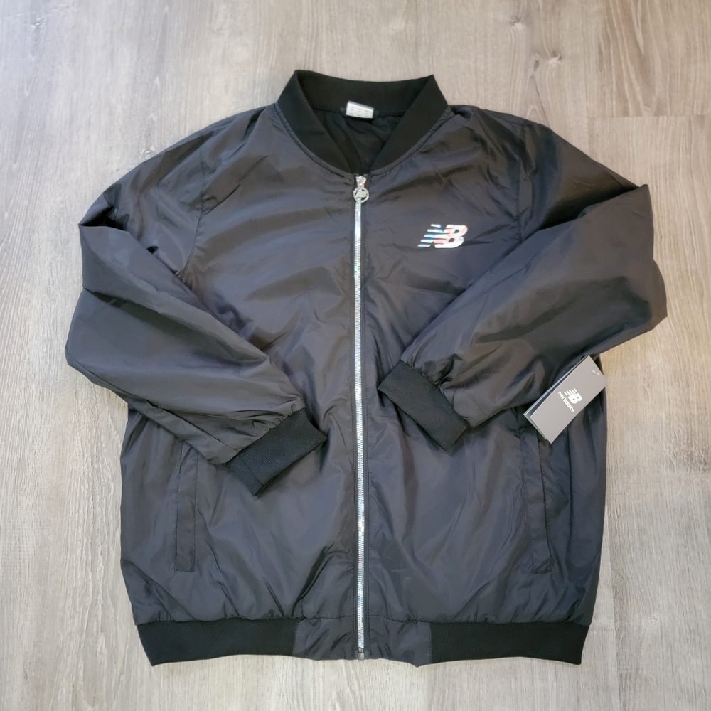 BRAND NEW New Balance Water Resistant Windbreaker Jacket Women's Size 1X